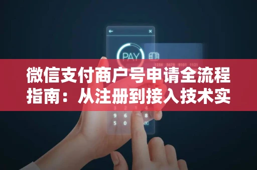 微信支付商户号申请全流程指南：从注册到接入技术实现与运营优化