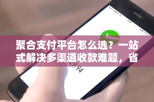 聚合支付平台怎么选？一站式解决多渠道收款难题，省时省力还省钱