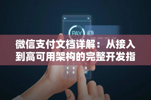微信支付文档详解：从接入到高可用架构的完整开发指南