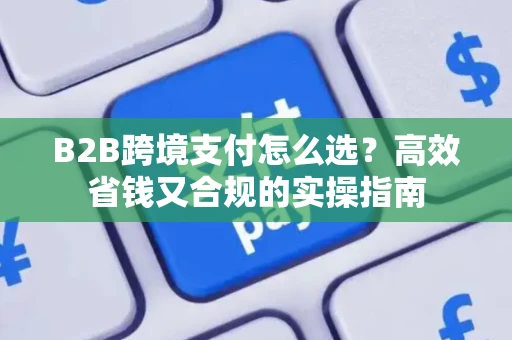 B2B跨境支付怎么选？高效省钱又合规的实操指南