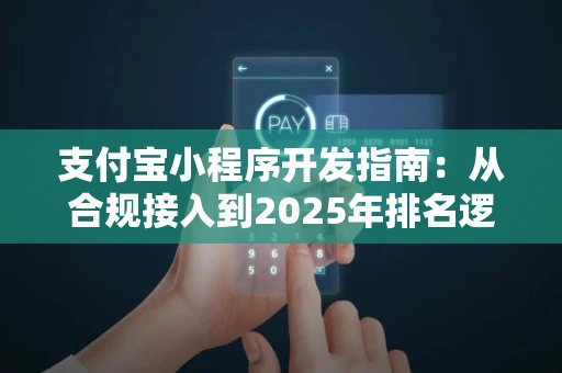 支付宝小程序开发指南：从合规接入到2025年排名逻辑全解析